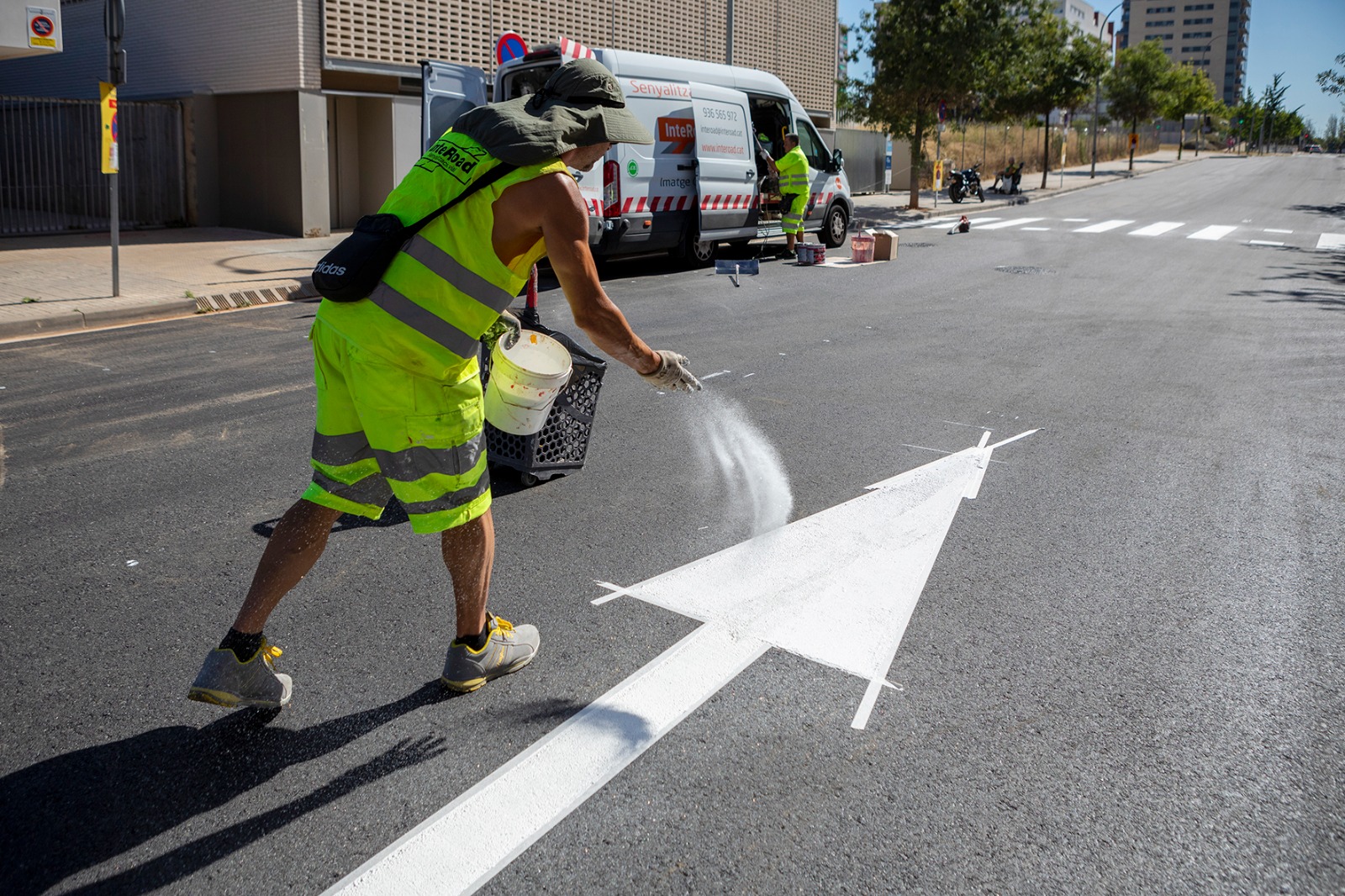 Obres durant l’estiu per posar Terrassa al dia